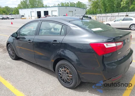2014 Kia Rio Lx from USA, damaged, VIN KNADM4A31E6371305